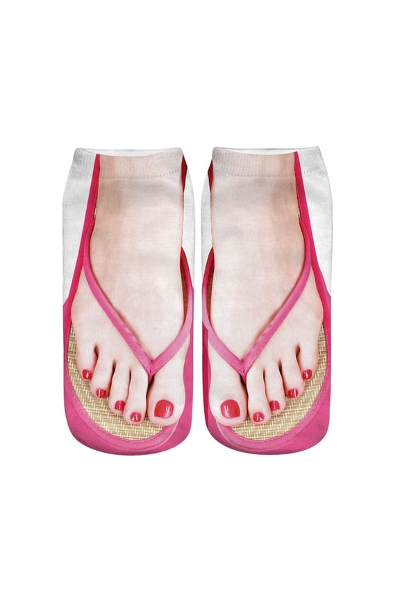 Socks for Women 3D Print Low Cut Socks, Funny Personalized Breathable Casual Hosiery