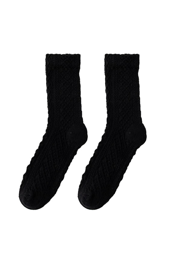 Socks for Women Autumn Winter Matching Thickened Warm Mid Tube Socks Thick Socks