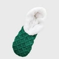 thumbnail image 1 of Socks for Women Crew Athletic, Women's Winter Printing Lamb Wool Non Slip Floor Socks New Womens Ankle Socks Style B-115 Green One Size, 1 of 3