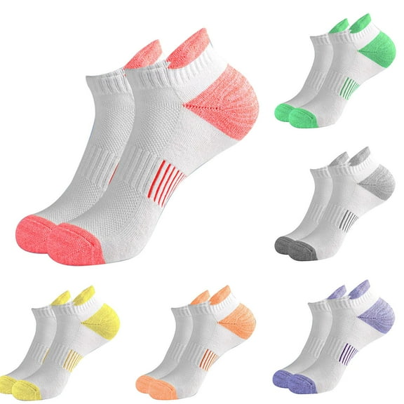 Socks for Women Crew Solid Color Thick Warm Breathable Outdoor Sports