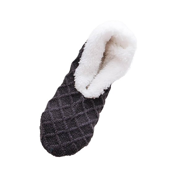 Socks for Women Crew Winter Printing Lamb Wool Non Slip Floor