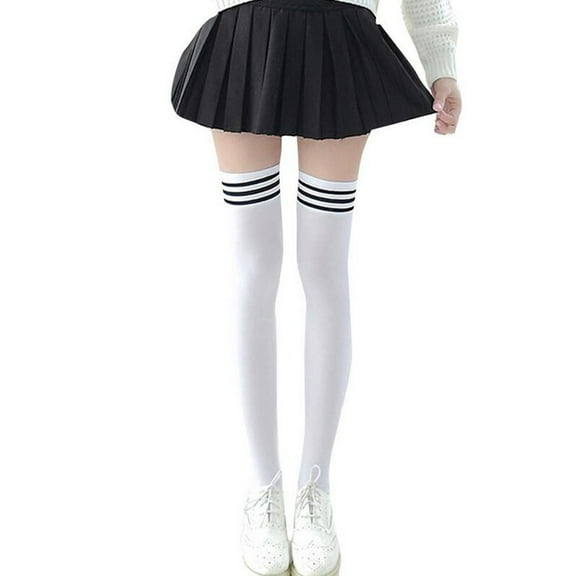 Socks for Women Girls Clothing Non- Anti-Hem Fashion Thigh High Over Knee High Knee High Socks