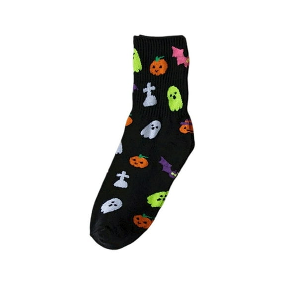 Socks for Women Halloween Novelty Crew Socks Cute Casual Breathable Fall Gift Cozy Socks