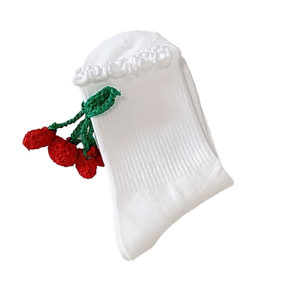 Socks for Women, Bow Socks Women Crew Socks Breathable Soft Dress Socks for Girls Fashion Socks,Womens Socks,White,One Size