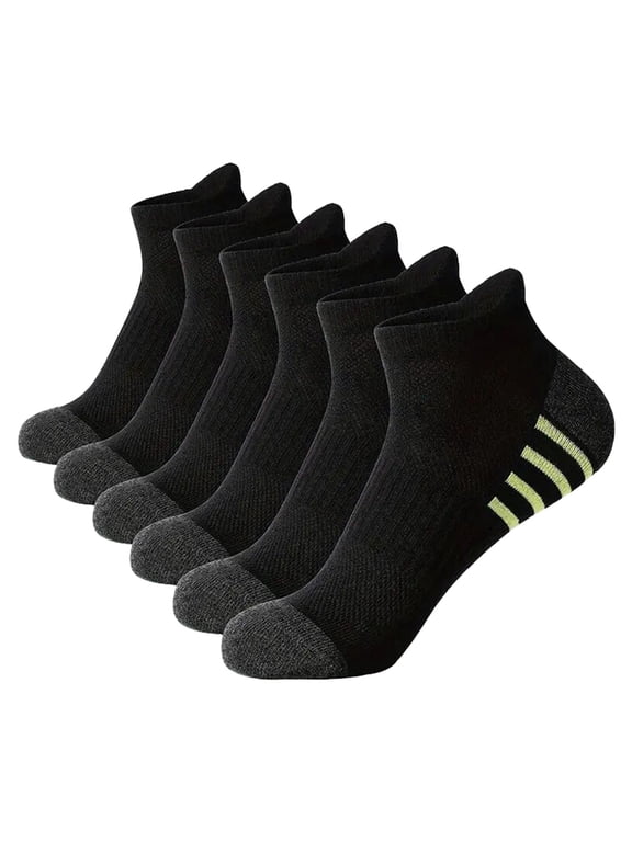 Socks for Women Men Circulation Color Short Multi Pack Basketball Sports Daily Athletic Wear Socks