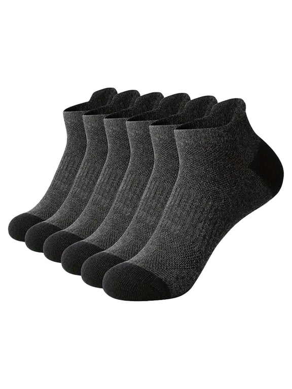 Socks for Women Men Circulation Color Short Multi Pack Basketball Sports Daily Athletic Wear Socks