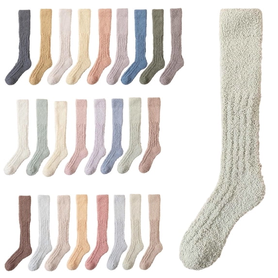 Socks for Women Winter Warm Fleece Lined Socks Cozy Soft Thick Fuzzy Christmas Socks