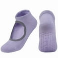 thumbnail image 1 of Socks for Women Yoga Socks with Grips Open Top Non Slip Grippy Socks for Barre, Ballet, Barefoot Workout, 1 of 2