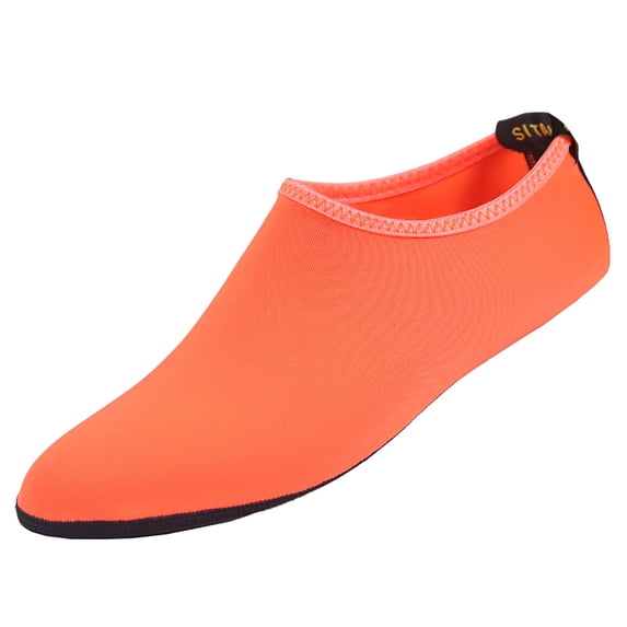 Socks for Women and Men Breathable Water Barefoot Speed Dry Anti-s Water YogaSoft Socks Orange