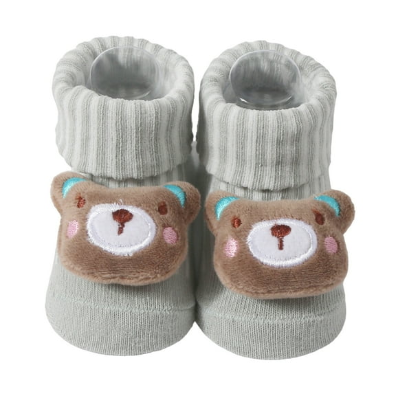 Socks with Cartoon Baby Ankle Socks Soft Breathable Socks Cotton Socks Knitted Socks for Infant Newborns