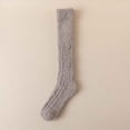 thumbnail image 1 of Socks with Ruffles Womens Slipper Socks Winter Warm Fleece Lined Socks Cozy Soft Thick Fuzzy Christmas Socks Coffee One Size, 1 of 3