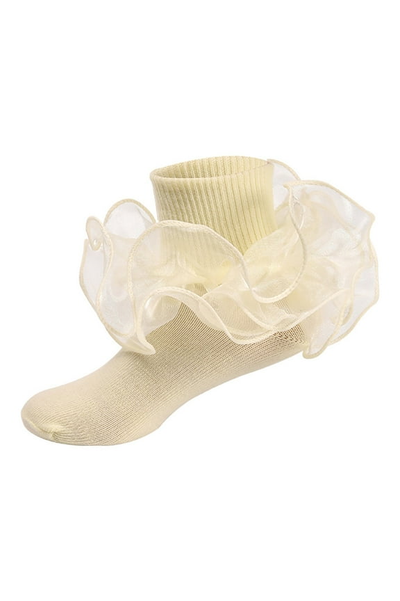 SocksChildren's Socks With Lace Ruffles Girls Ankle Socks Kids Dance Sock For Cute Baby Frilly Socken For Girls SockSocks For Women