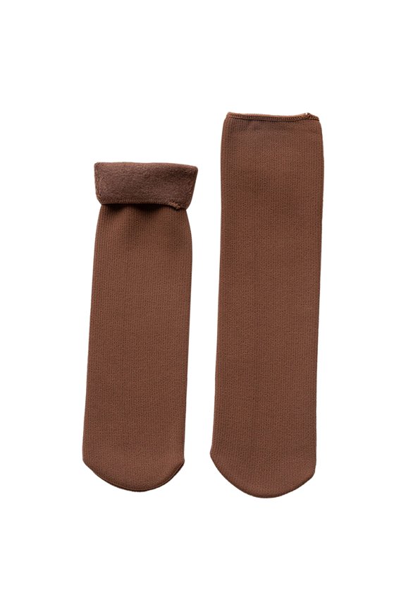 SocksDouble Velvet Winter Thermal Socks Close Fitting Velvet Winter Thermal Socks Thickened Soft Velvet Snow Socks Comfortable Velvet Winter Thermal SocksSocks For Women