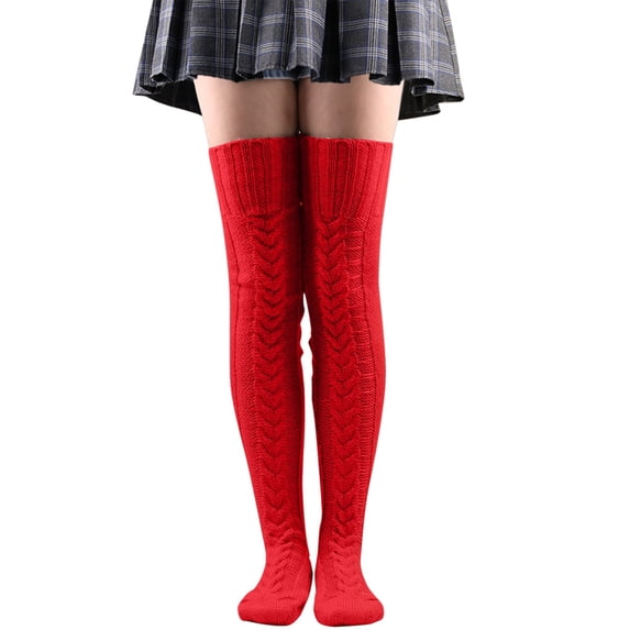 SocksKnit Leg Stocking Thigh Long Warmers Knee Cable Boot Socks Over SocksSocks For Women