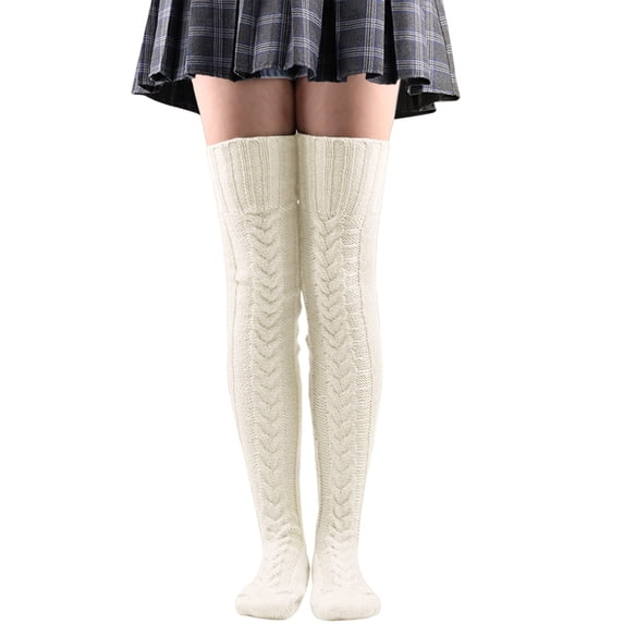 SocksKnit Leg Stocking Thigh Long Warmers Knee Cable Boot Socks Over SocksSocks For Women