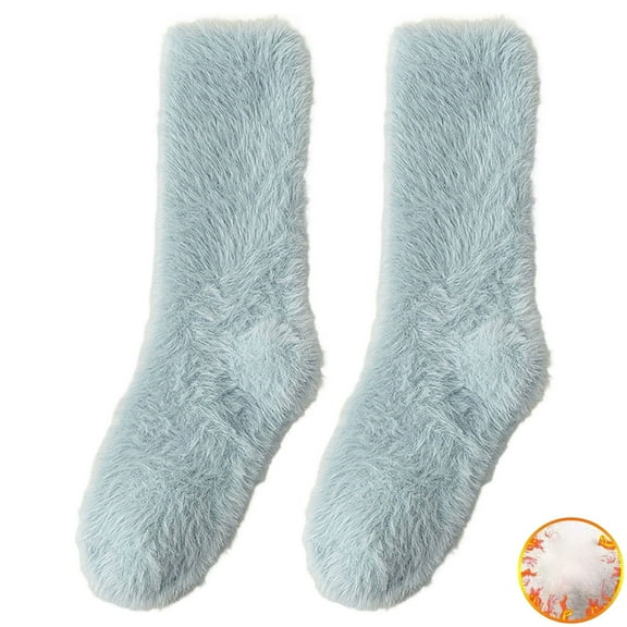 SocksLong Haired Socks For Autumn And Winter Sleep Socks Warm Furry Socks Floor Socks With Plush And Thickened Mid Tube SocksSocks For Women