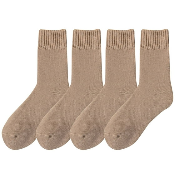 SocksThicker Warm Fuzzy Socks Gifts For Fluffy Cozy Socks Stocking Stuffer Socks Solid Color Thermal SocksSocks For Women