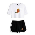 thumbnail image 1 of Socksfor1 Tshirt&Shorts 2 Pieces Sets Fashion Short Sleeve&Trousers 2 Piece Suit, 1 of 2
