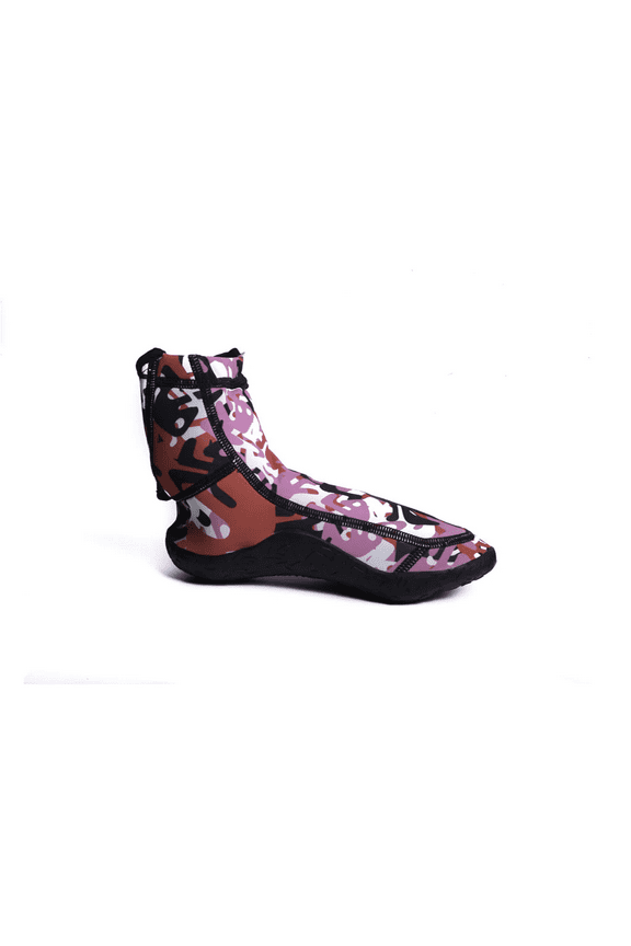 G-HI Neoprene Minimal Beach Sneaker (Pink Camo, M5/W6)