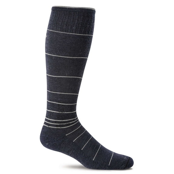 Sockwell Men's Circulator Moderate Graduated Compression Sock Medium-Large Navy
