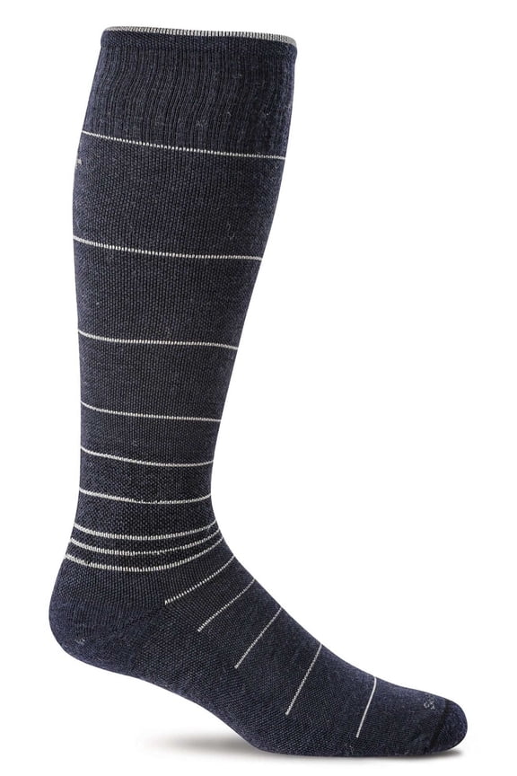 Men's Circulator Moderate Graduated Compression Sock Medium-Large Navy