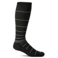 thumbnail image 1 of Sockwell Men's Circulator Moderate Graduated Compression Socks Medium-Large Black Stripe, 1 of 7