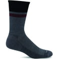 thumbnail image 1 of Sockwell Mens Foothold Crew Moderate Graduated Compression Sock Medium-Large Charcoal, 1 of 2
