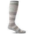 thumbnail image 1 of Sockwell Women's Chevron Moderate Graduated Compression Socks Small-Medium Grey, 1 of 9