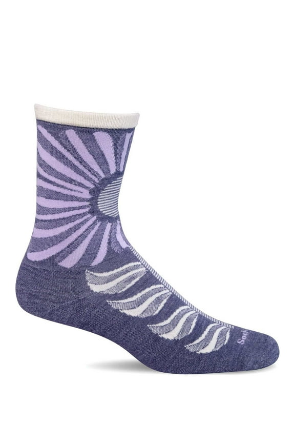 Women's Burst Essential Comfort Socks Lilac Medium/Large