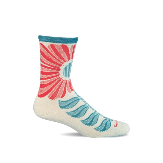 Sockwell Women's Burst Everyday Comfort Socks Natural Medium/Large