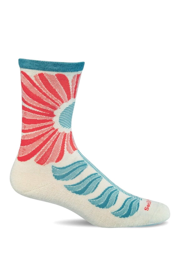 Women's Burst Everyday Comfort Socks Natural Small/Medium