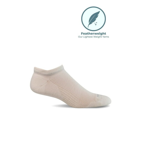 Sockwell Women's Cadence Micro Moderate Compression Socks Natural Medium/Large