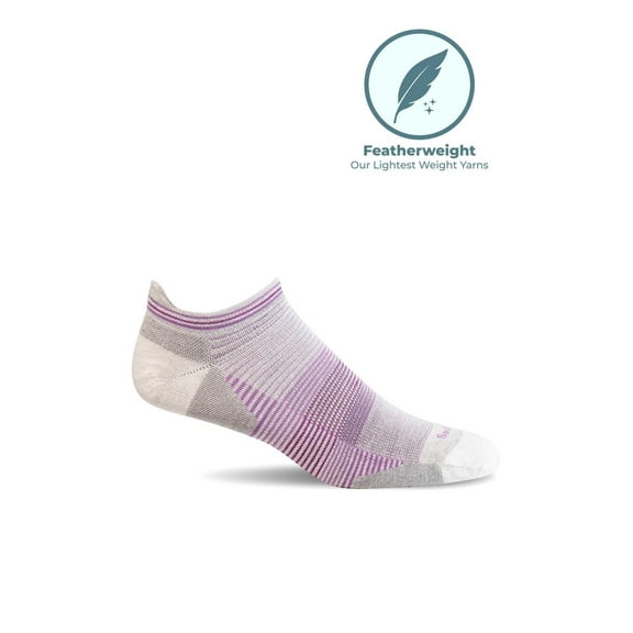 Sockwell Women's Cadence Micro Moderate Compression Ankle Socks