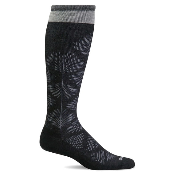 Sockwell Women's Full Floral 15-20 mmHg Wide Calf Compression Socks