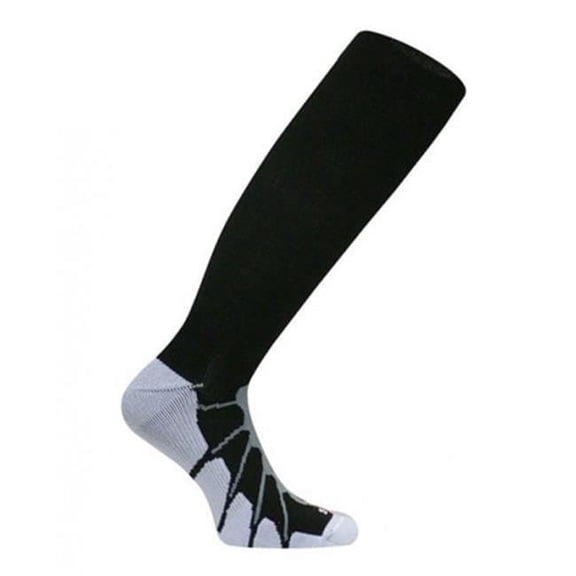 Sockwise SS2011-BK-XLG Sox Performance Sports Plantar Fasciitis OTC Knee High Compression Socks, Black - Extra Large