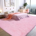 thumbnail image 1 of Socofuz Luxury Fluffy Rug, Soft Indoor Modern Carpets for Living Room Bedroom Home Decor Nursery Rug 8x10 Feet,Pink, 1 of 8