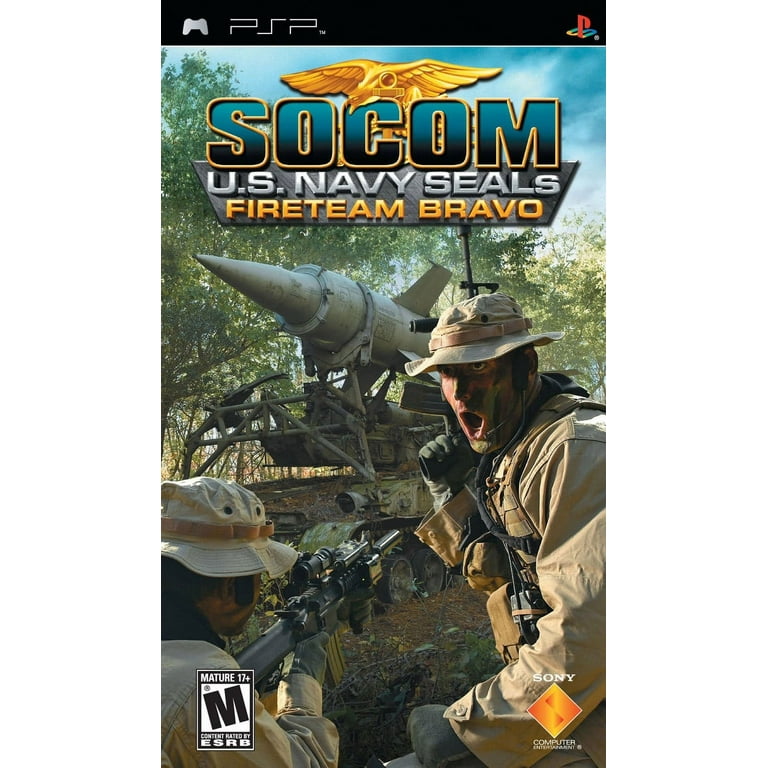 SOCOM U.S. Navy SEALs: Fireteam Bravo 1 & 2 (PSP) - Lot Of 2