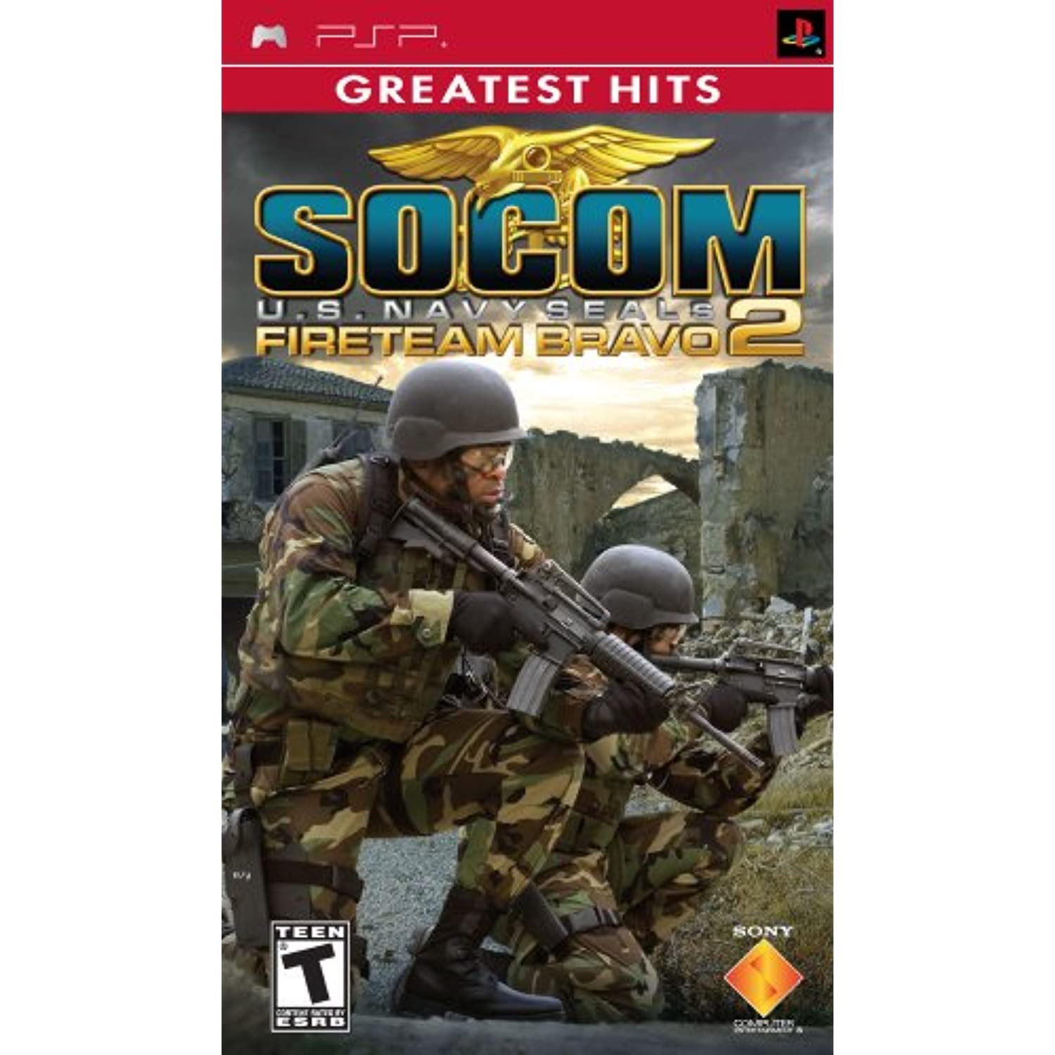 Socom U.S. Navy Seals Fireteam Bravo 2 - Sony Psp 