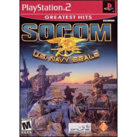 Socom: Us Navy Seals, Sony, PlayStation 2, (Physical Edition)