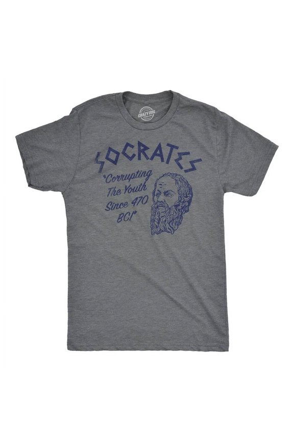 Socrates Philosophy Graphic T-Shirt