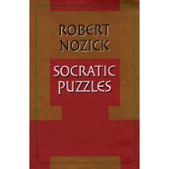 Socratic Puzzles (Hardcover) by Robert Nozick