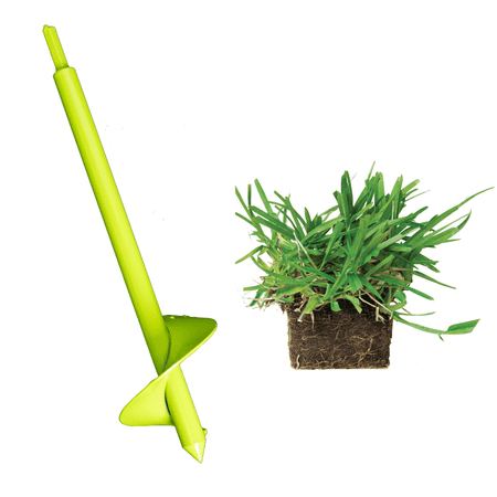 SodPods St Augustine Floratam (64-Count)/SP Power Planter Bundle, Natural Affordable Lawn Improvement