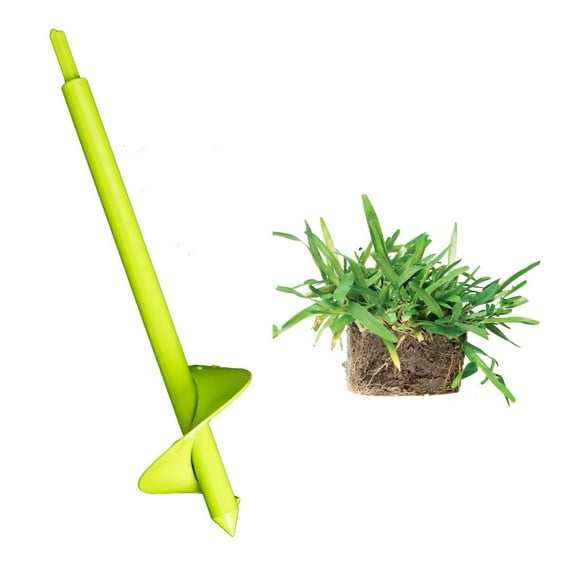 SodPods St Augustine Palmetto (64-Count)/SP Power Planter Bundle, Natural Affordable Lawn Improvement