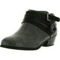 thumbnail image 1 of Soda Alum Womens Stylish Buckle Strap Dress Ankle Bootie, 1 of 4