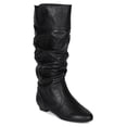 thumbnail image 1 of Soda BG59 Women Leatherette Knee High Slouchy Riding Boot, 1 of 5