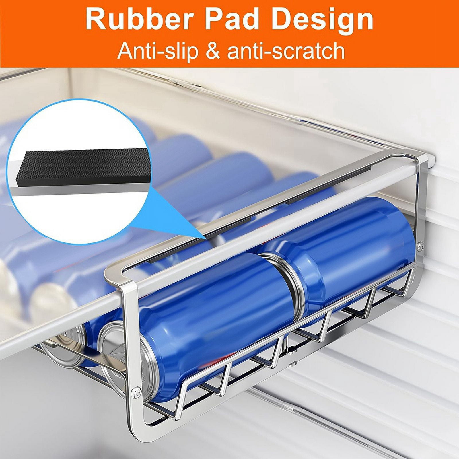 Soda Can Holder, Hanging Soda Can Organizer for Fridge Can Storage