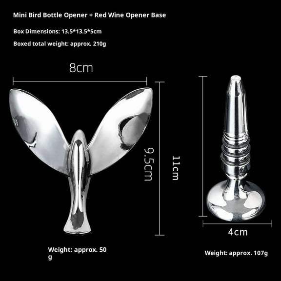 Soda Can Opener - Flying Bird Balancing Bottle Opener | Creative Tumbler Flying Bird Bottle Openers For Beer, Drinks | Unique Drink Accessory For Kitchen Party, Decorative Novelty Gift For Adults