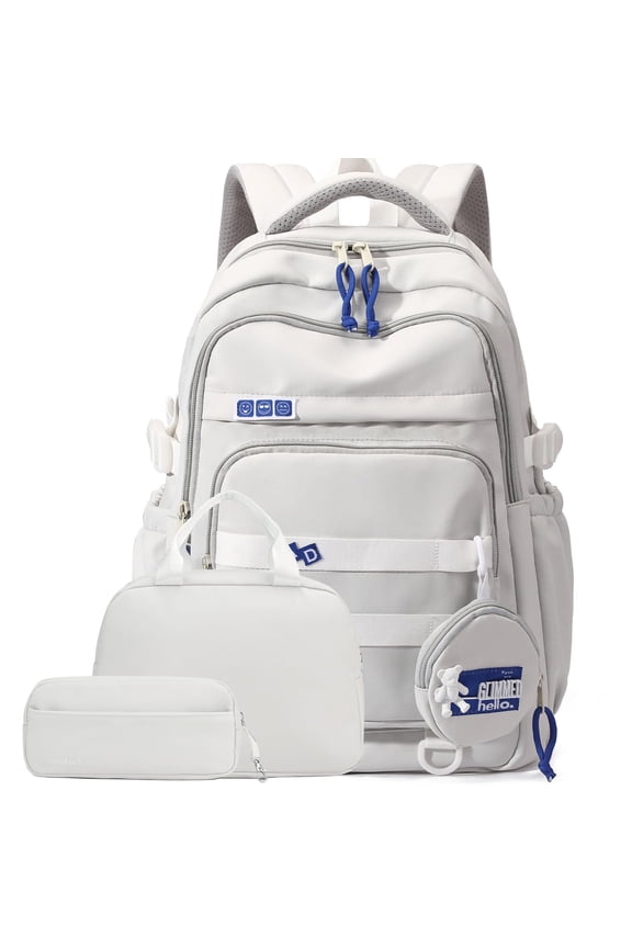 3Pcs Backpack Set with Lunch Box Pencil Case