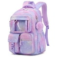 thumbnail interactive-video image 1 of Soda Candy Backpack School Bookbags for Middle School Students Book Bag School Kawaii Ita Backpacks, Purple, 1 of 8