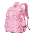 thumbnail image 1 of Soda Candy Kids Backpack Kawaii Printed School Girls Backpacks, Lightweight Water Resistant Boys Bookbag for Primary Kindergarten Elementary Preschool Middle School, Pink Rainbow, 1 of 9